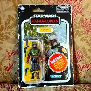 Star Wars Retro Collection The Mandalorian Boba Fett ( Morak ) 3.75"
